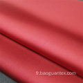 Tissu de vêtements en satin à 100% en polyester teint en polyester